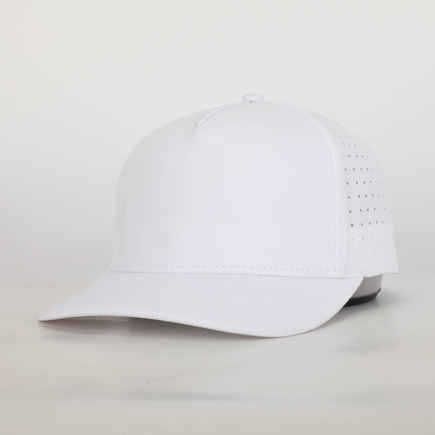 CUSTOM - Solid White 5 Panel Hat