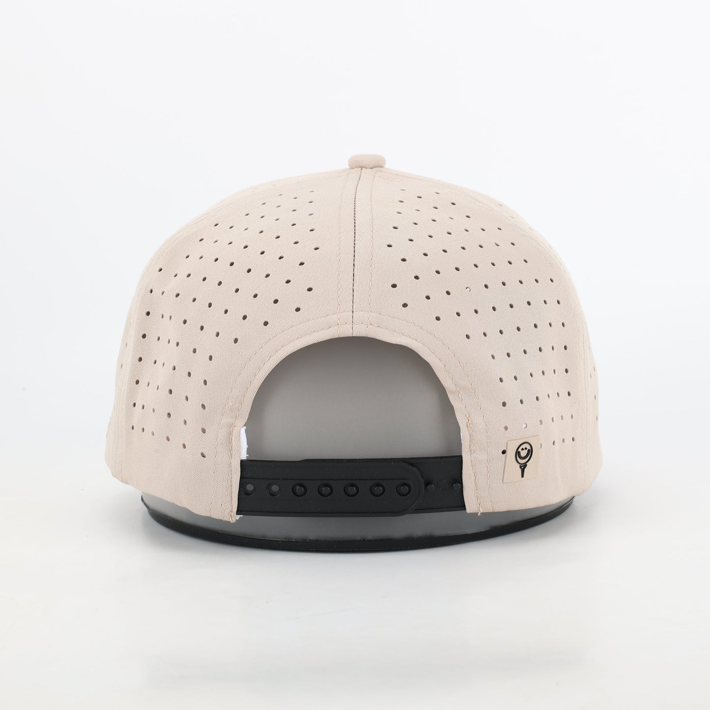 CUSTOM - Ivory/Black 5 Panel Hat