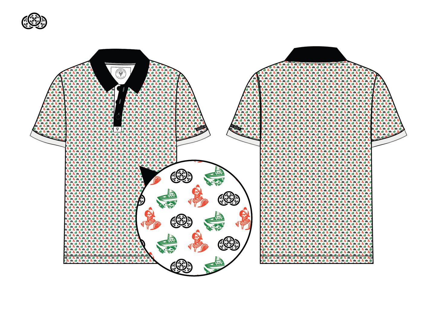 Fully Custom Designed & Branded Polo
