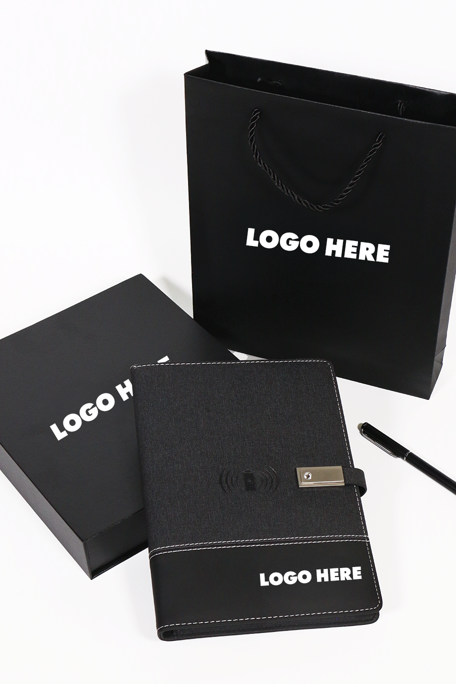 CUSTOM - Battery Bank Notebook w/ Custom Logo