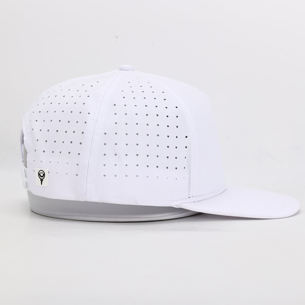 CUSTOM - Solid White 5 Panel Hat