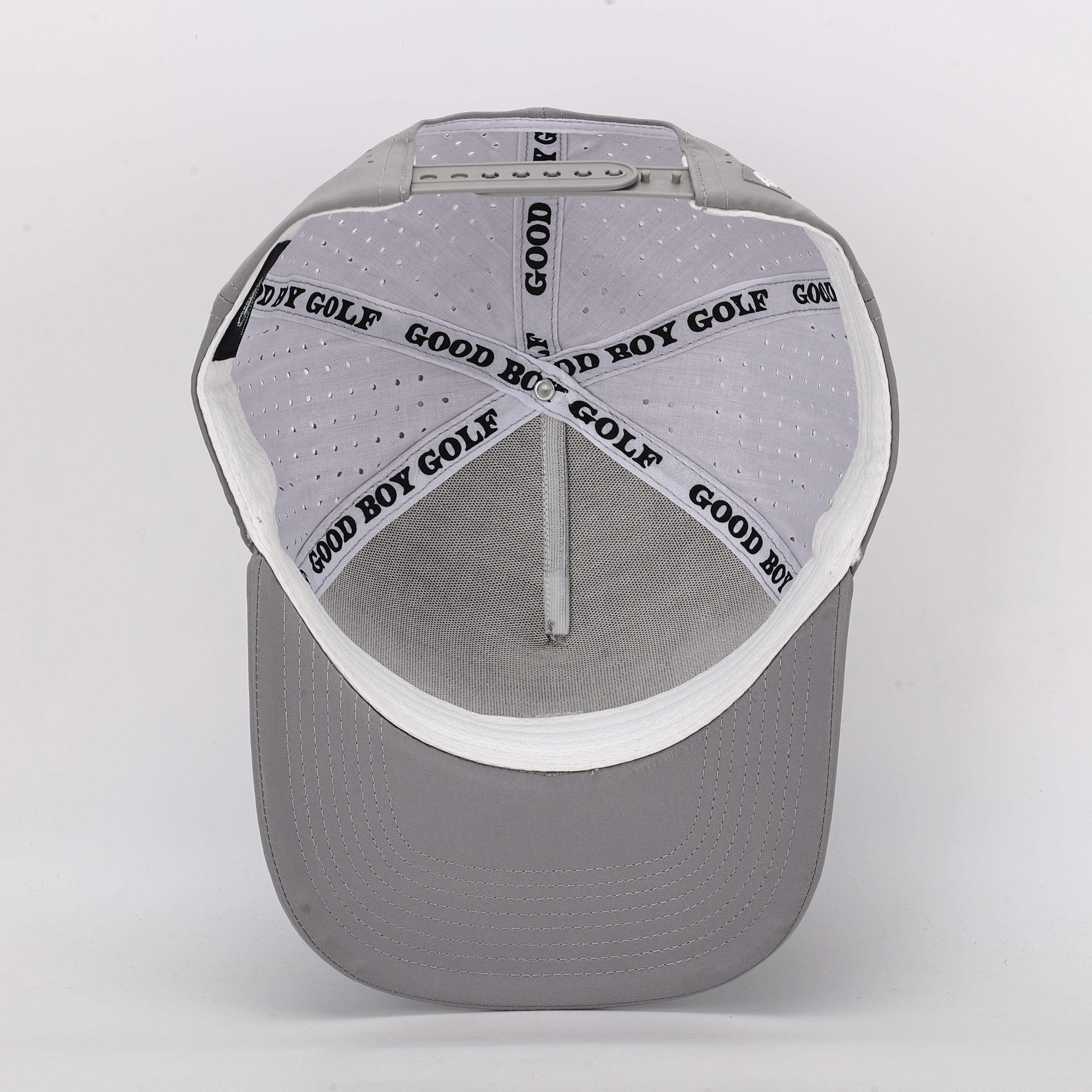 CUSTOM- Light Grey 5 Panel Hat