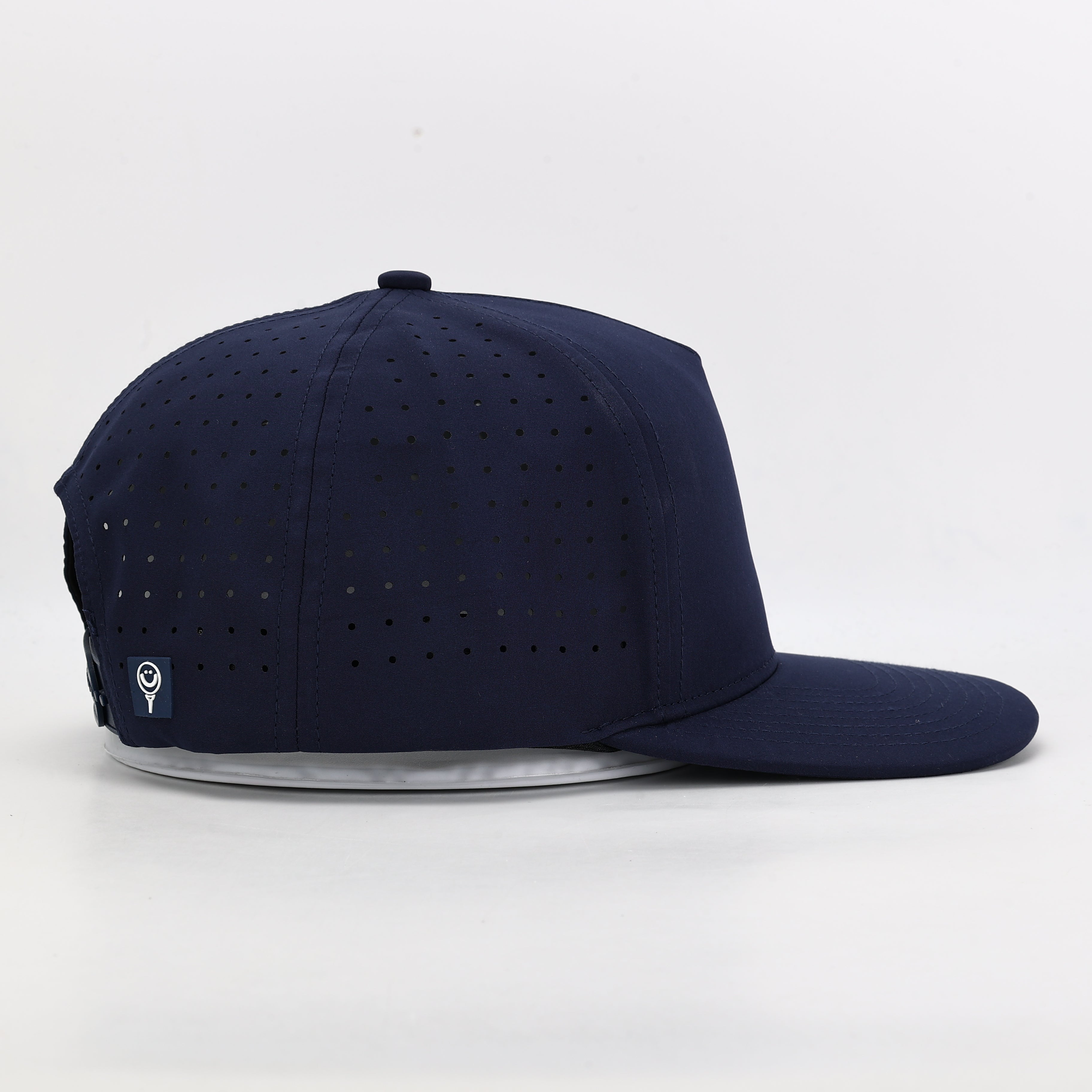 CUSTOM- Solid Navy 5 Panel Hat