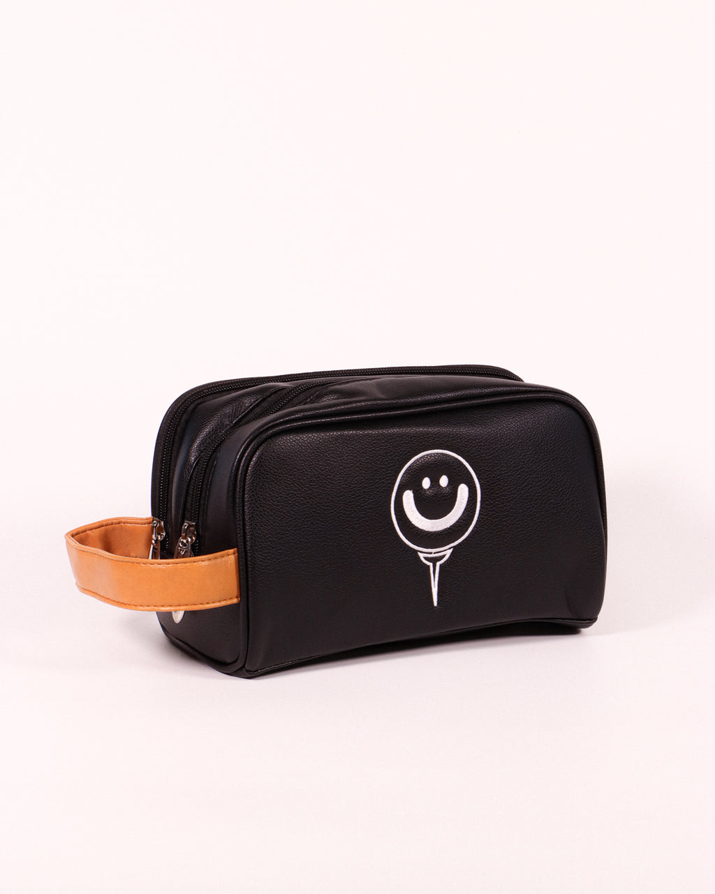 Travel Leather Bathroom Bag