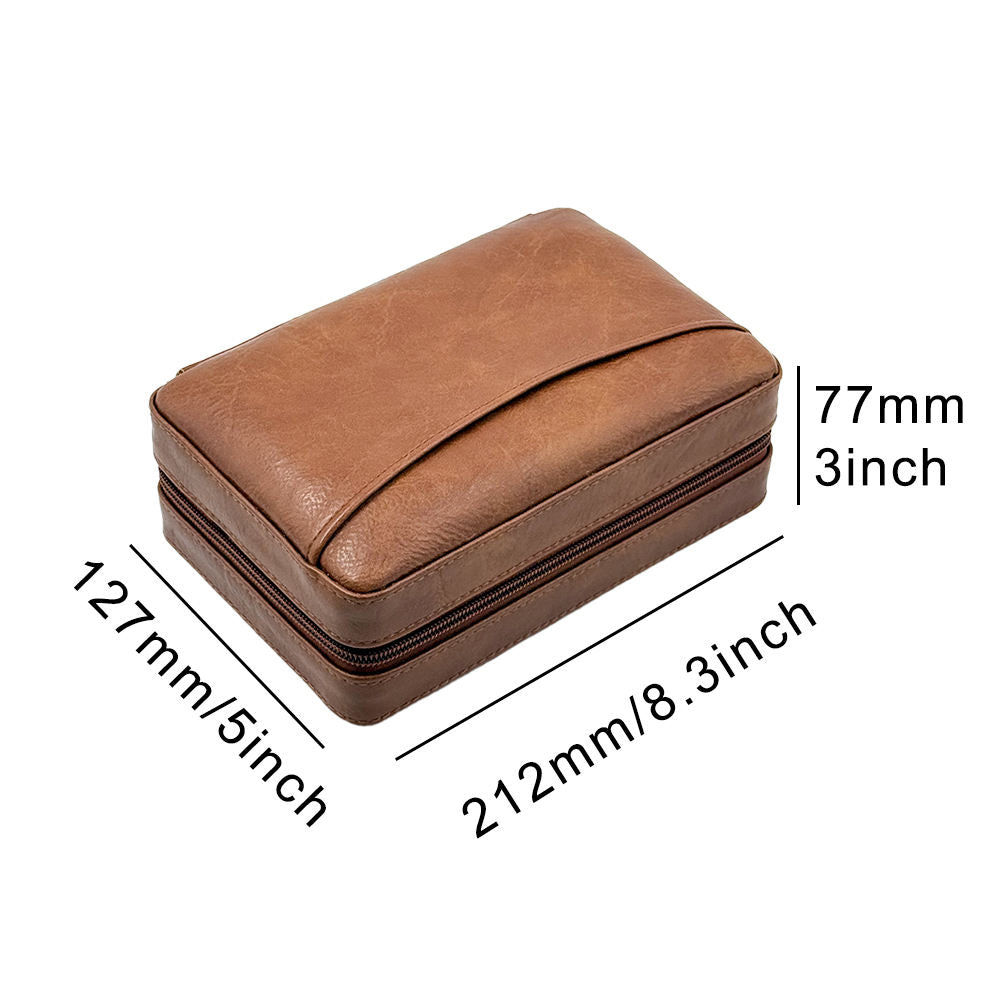 Leather Travel Cigar Humidor