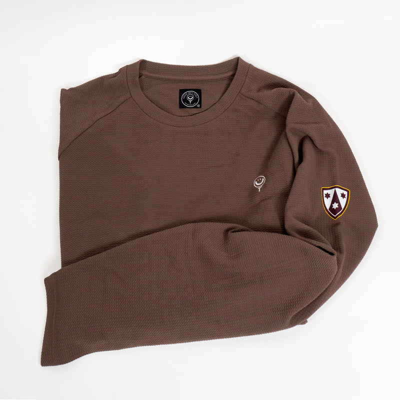 Crespi Waffle Crewneck