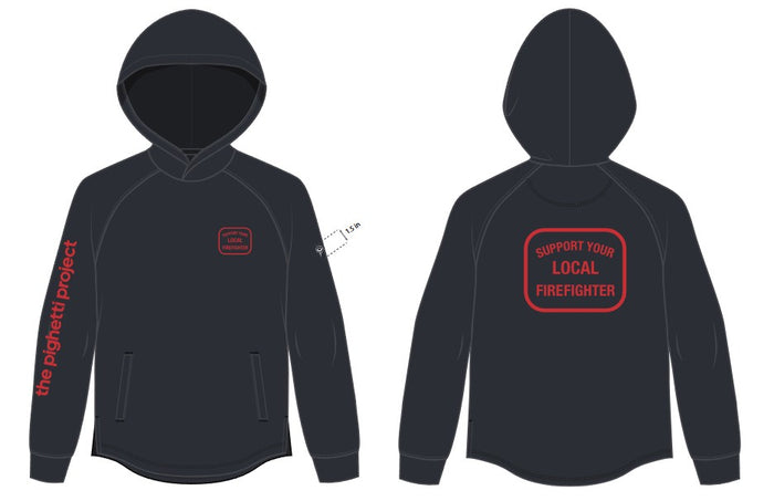 Support Your Local Firefighters Range Sesh Hoodie