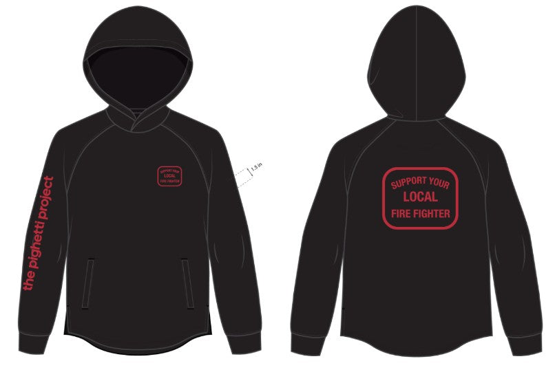 Support Your Local Firefighters Range Sesh Hoodie