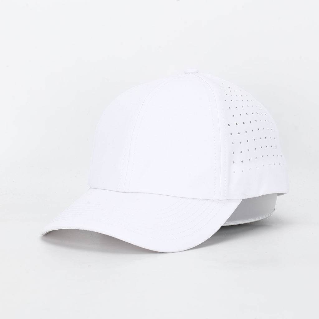 CUSTOM- White 6 Panel Unstructured Good Girl Hat