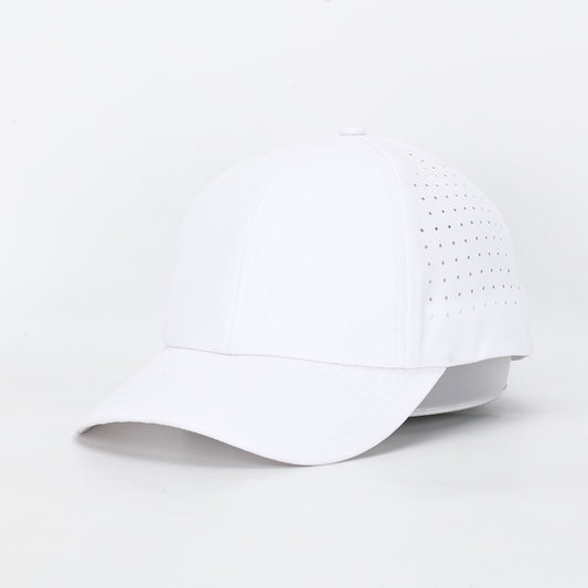 CUSTOM- White 6 Panel Unstructured Good Girl Hat