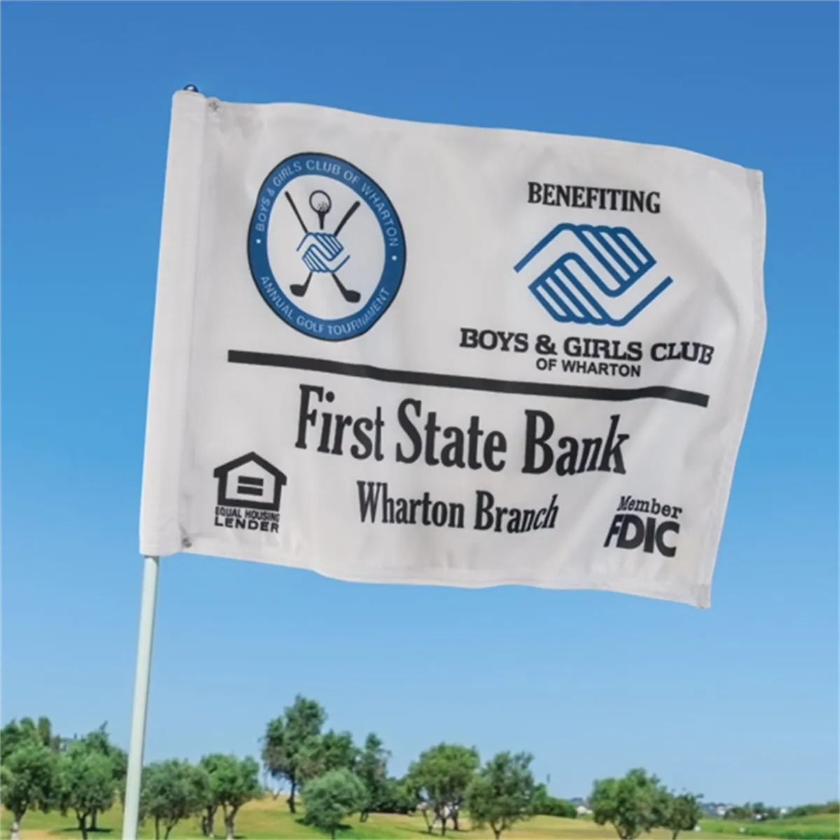 Custom Event Golf Flag