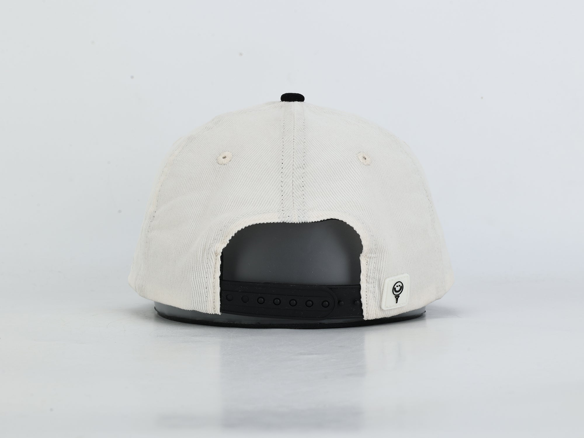 Cream & Black Corduroy Hat
