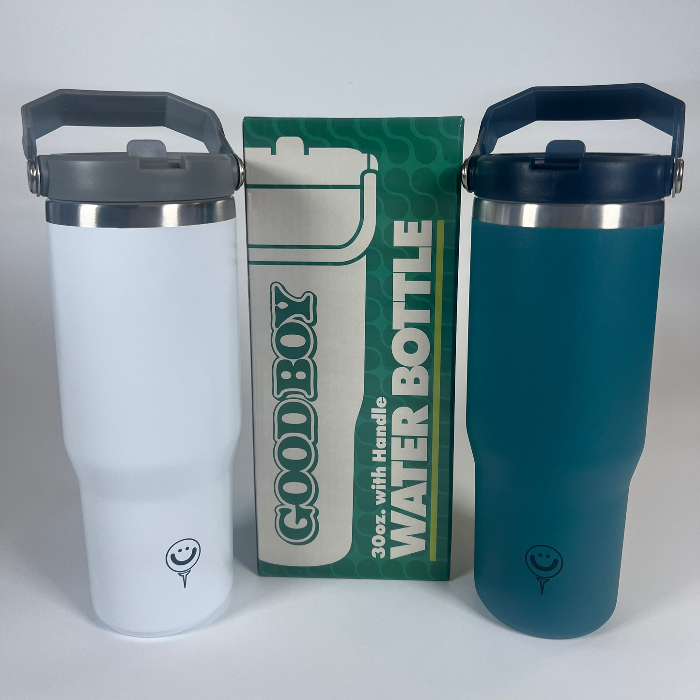 CUSTOM- 30oz Insulated Water Bottle with Handle