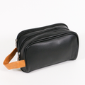 Travel Leather Bathroom Bag