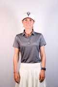 Women's Perform-ACE Charcoal Gray Polo