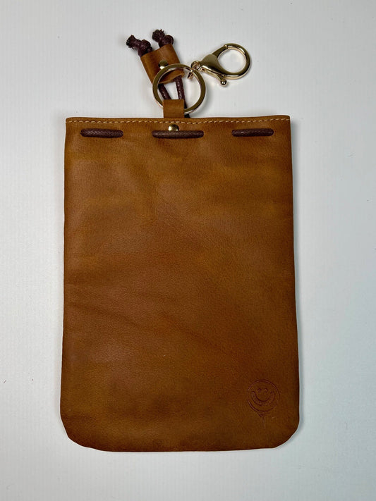 Genuine Leather Valuables Pouch