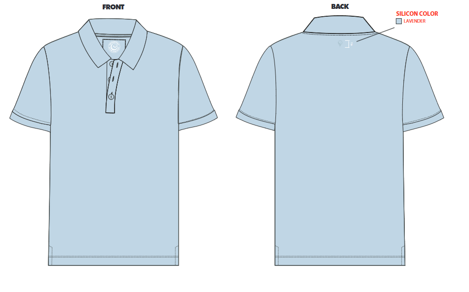 Tucked Light Blue Polo