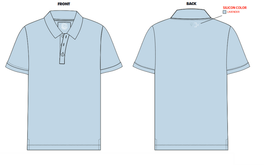 Tucked Light Blue Polo
