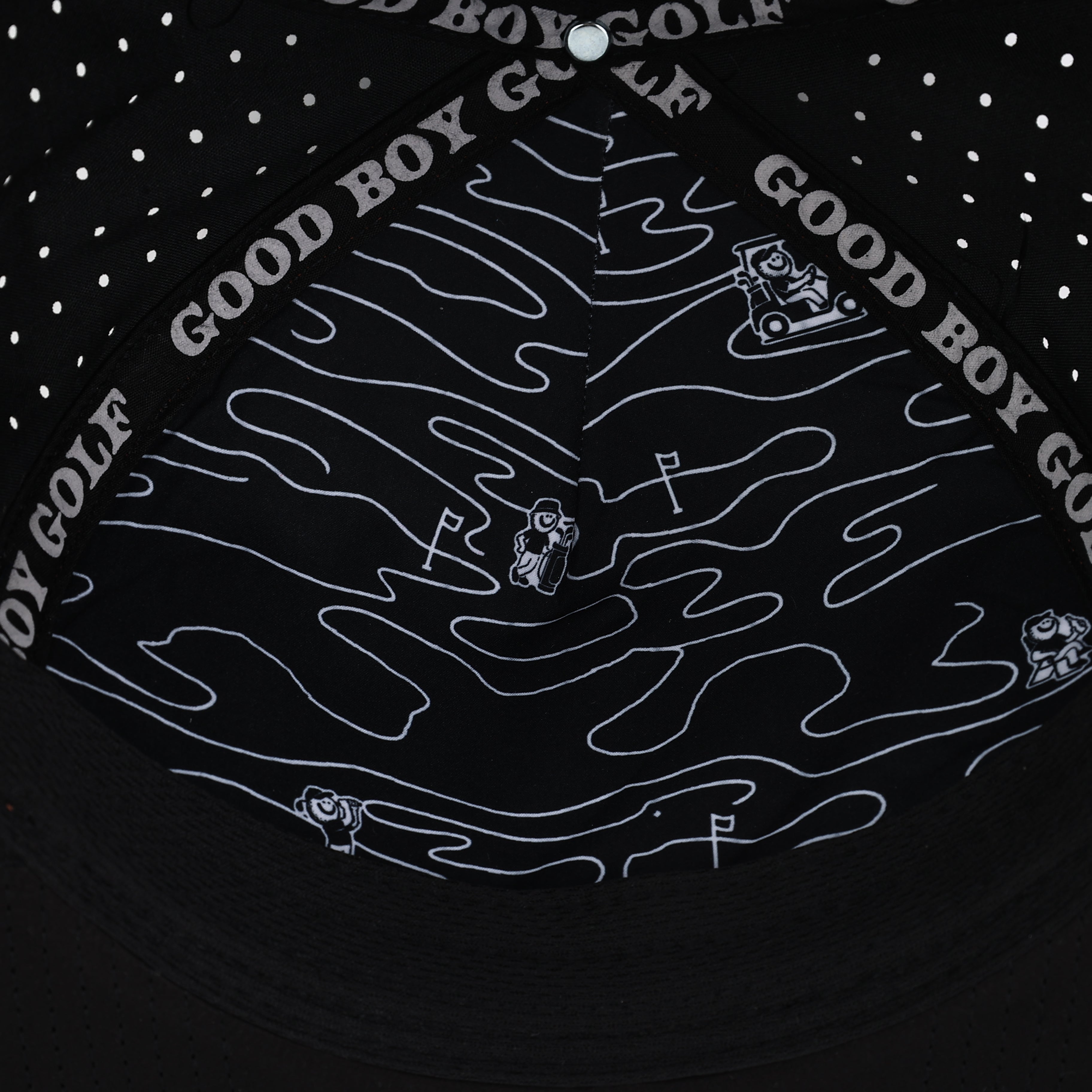 Leather Cross Stitch Hat