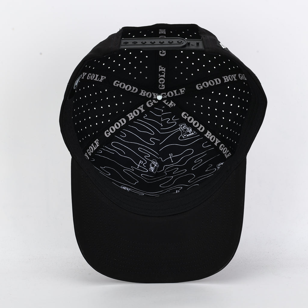 Leather Cross Stitch Hat