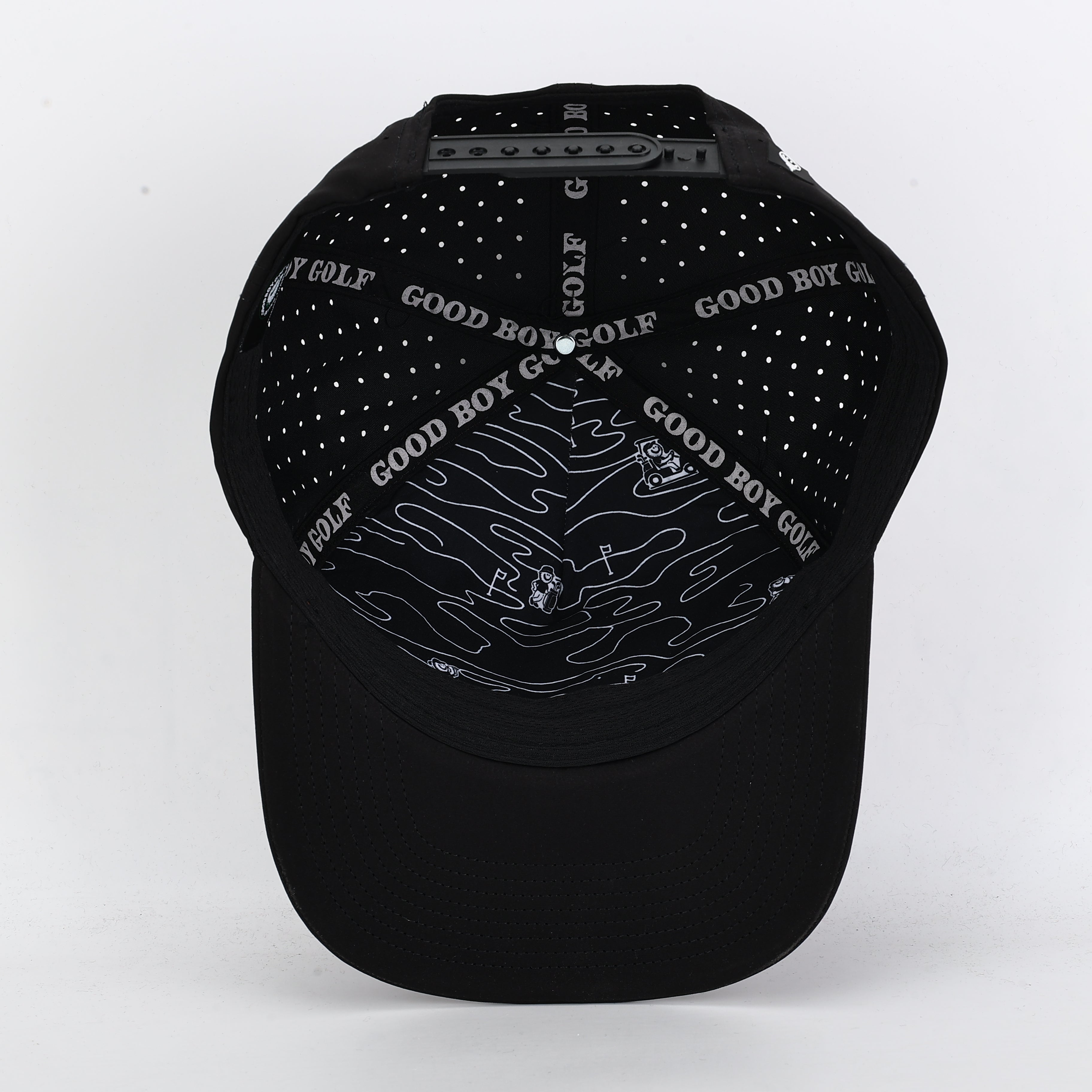 Leather Cross Stitch Hat