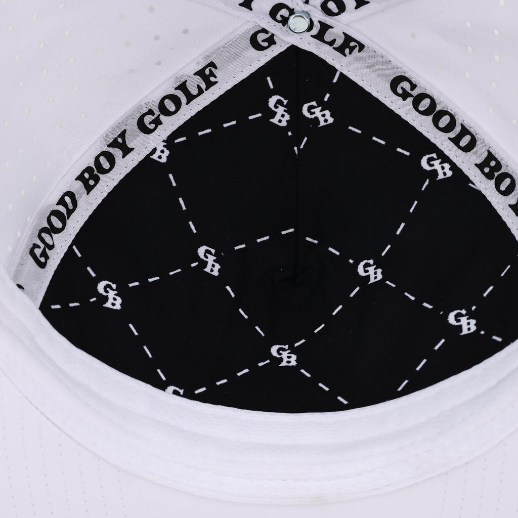 CUSTOM - Solid White 5 Panel Hat